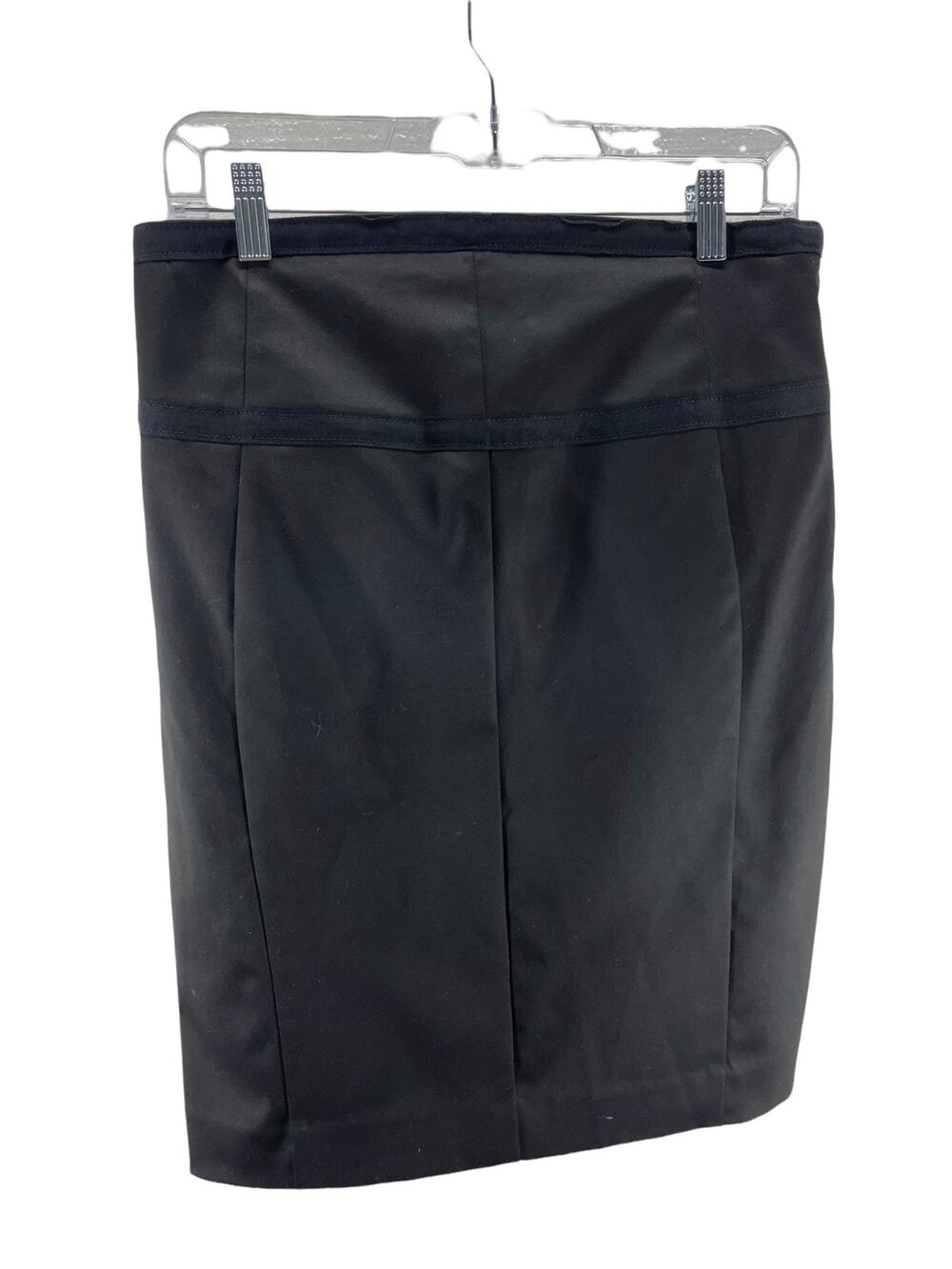 Express Design Studio Black Lace-Up Mini Pencil Skirt Women's Size 6